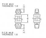 4.0/4.8mm Spacer Support